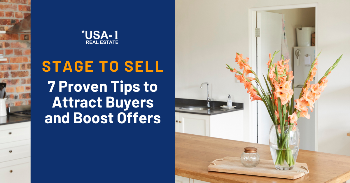 Stage to Sell: 7 Proven Steps to Attract Buyers and Boost Offers